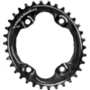 BLACK By Absoluteblack Narrow Wide Oval XT M8000 Chainring -Pro Cycle Store prod139806 Black NE 01