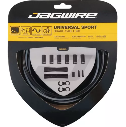 Jagwire Universal Sport Brake Cable Kit 3 Jagwire Universal Sport Brake Cable Kit