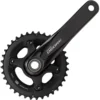 Shimano Deore M6000 10sp MTB Double Chainset -Pro Cycle Store prod161594 Black NE 01