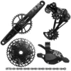 SRAM NX Eagle 12 Speed Mountain Bike Groupset 1 SRAM NX Eagle 12 Speed Mountain Bike Groupset -Pro Cycle Store prod172474 Black NE 01