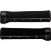 Brand-X Half- Waffle Lock-On Handlebar Grips -Pro Cycle Store prod192142 Black NE 01