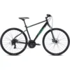 Fuji Traverse 1.7 Urban Bike 2022 -Pro Cycle Store prod201701 Satin20Black20 20Green NE 01