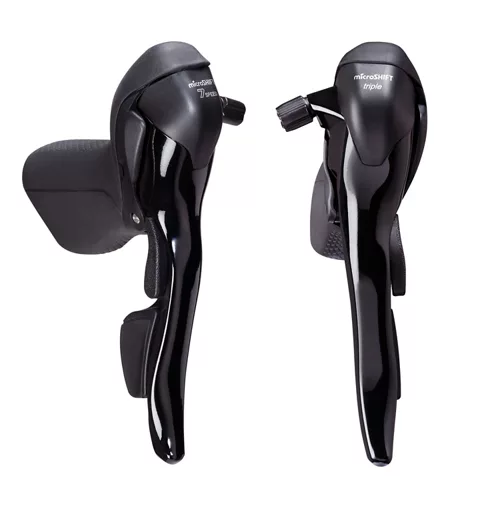 MicroSHIFT R473 3x7 Speed Gear-Brake Levers 3 MicroSHIFT R473 3x7 Speed Gear-Brake Levers