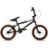 Stolen Agent 14" BMX Bike 2022 -Pro Cycle Store prod209413 Black20 20Dark20Neon20Orange20Tyres NE 01