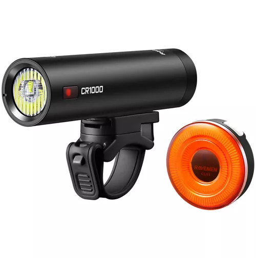 Ravemen CR1000-CL05 USB Rechargeable Light Set 3 Ravemen CR1000-CL05 USB Rechargeable Light Set