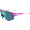 Tifosi Eyewear Sledge Lite Crystal Pink Sunglasses 2023 2 Tifosi Eyewear Sledge Lite Crystal Pink Sunglasses 2023 -Pro Cycle Store prod214403 Clarion20Blue AC20Red Clear NE 01