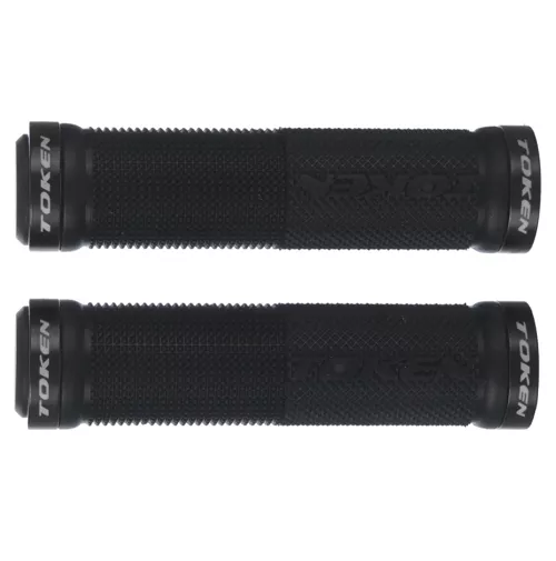 Token Double Lock On Mountain Bike Grips 3 Token Double Lock On Mountain Bike Grips